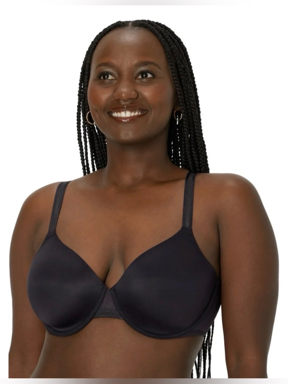 BALI beautifully you 🖤 CLASSIC BLACK 🖤 UNDERWIRE T-SHIRT BRA SIZE 38DD 🌟NWT🌟